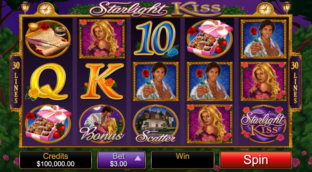 Игровые автоматы «Starlight Kiss» в казино Буй (Booi Casino)